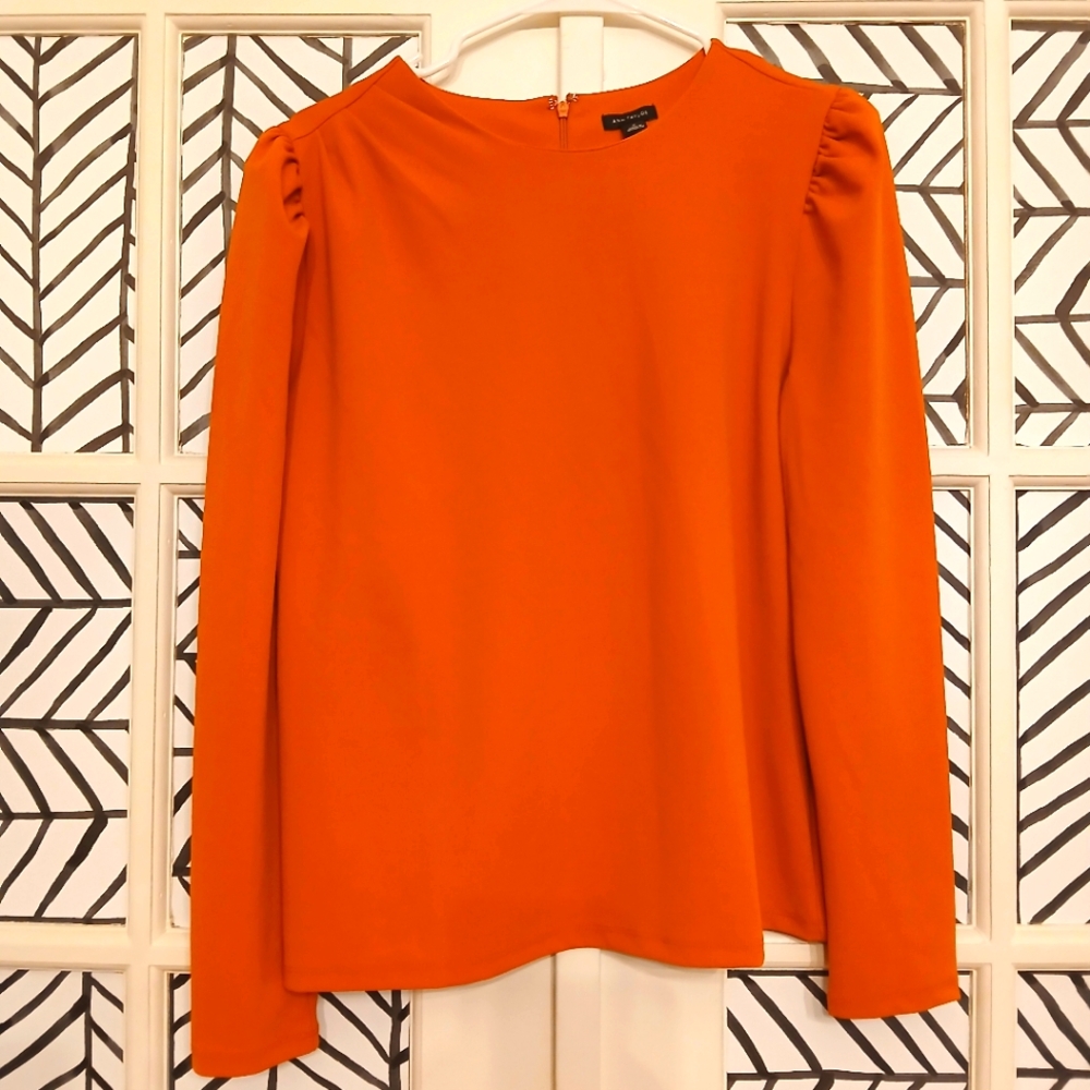 Ann Taylor cap sleeve blouse